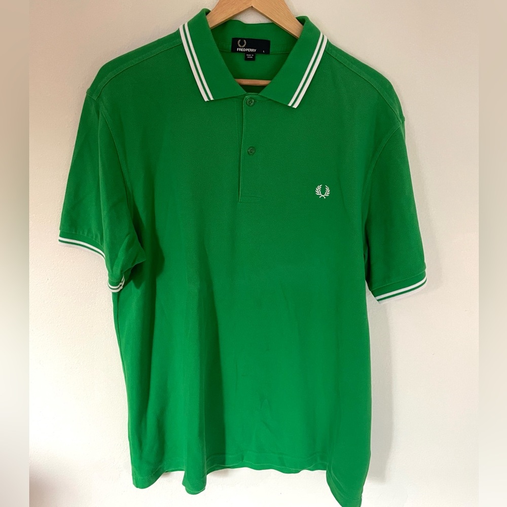 Fred Perry Mens Twin Tipped Polo Shirt